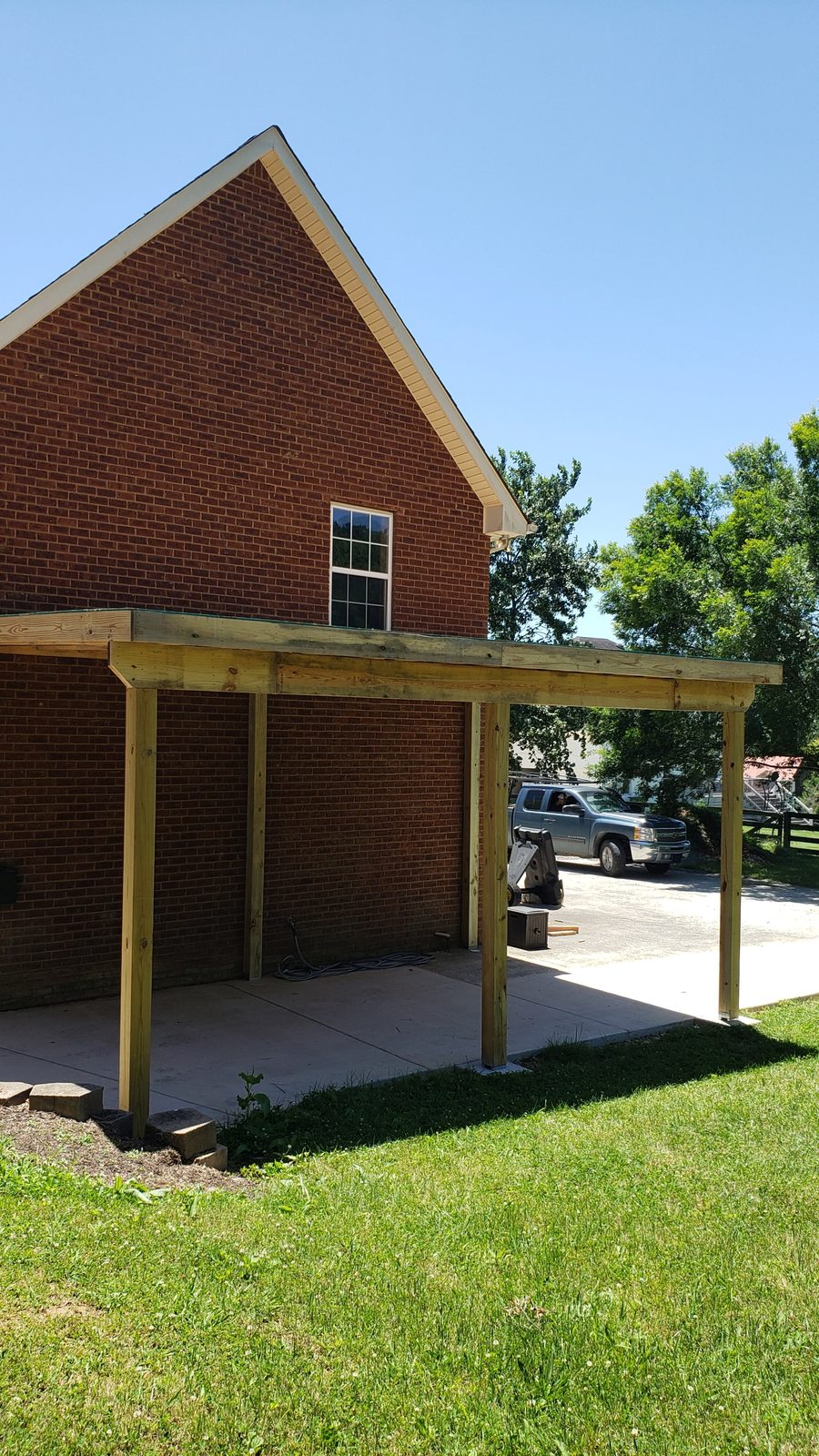 Carports: Custom carport addition — Murfreesboro — KDC Construction, Middle Tennessee