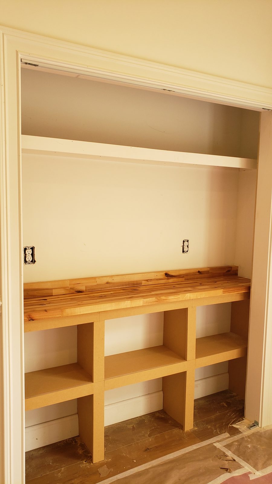 Finish Carpentry: Built-in pantry w/ butcher-block — Gallatin — KDC Construction, Middle Tennessee